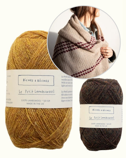 Morning Dust Tørklæde | fortryllende tørklæde i Le Petit Lambswool fra Biches & Bûches