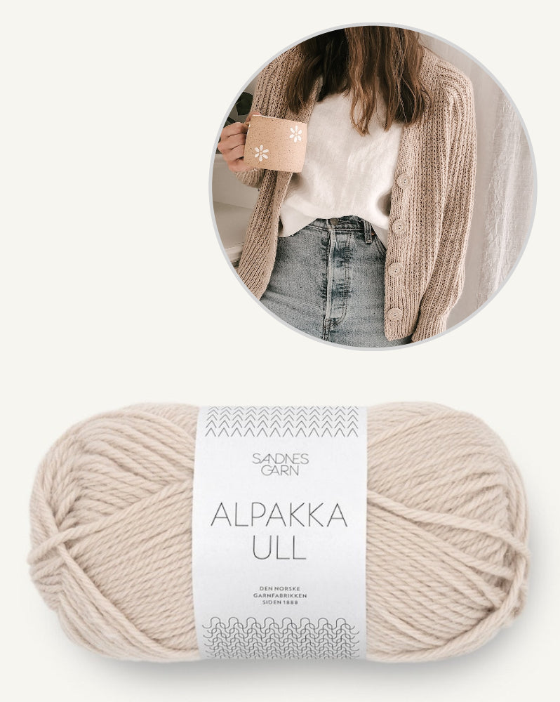 Seasons Cardigan | un classique indémodable en Alpakka Ull de Sandnes Garn