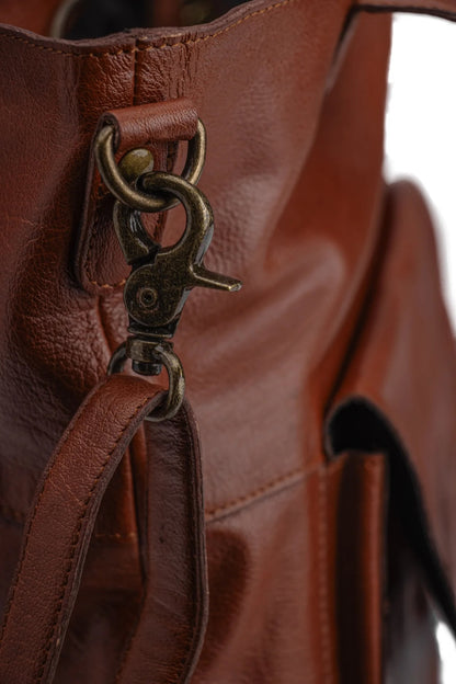 Sac de projet Arendal - marron riche 