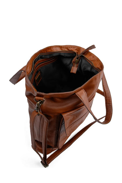 Sac de projet Arendal - marron riche 