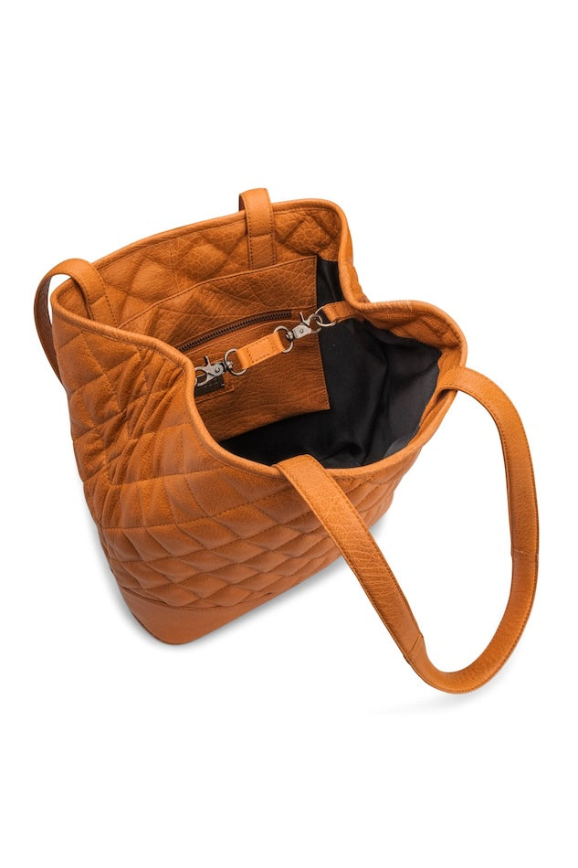 muud Betsy Shopper Projekttasche braun 2