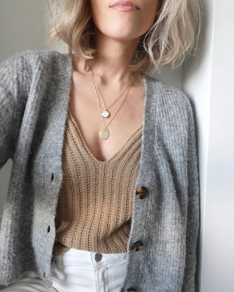 My Favourite Things Knitwear Camisole No. 4 aus Pure Silk von Knitting for Olive 3