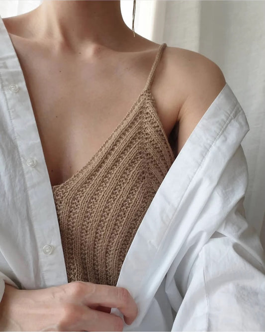 My Favourite Things Knitwear Camisole No. 4 aus Pure Silk von Knitting for Olive 1