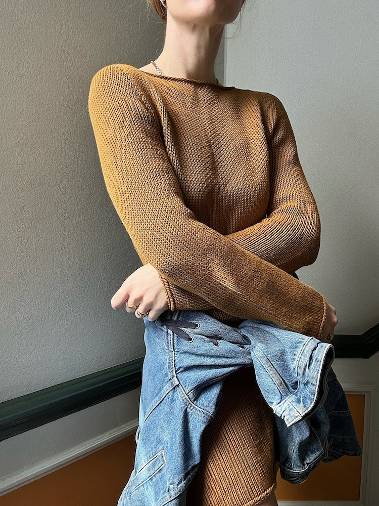 My Favourite Things Knitwear Dress No. 1 mit Pure Silk von Knitting for Olive 3