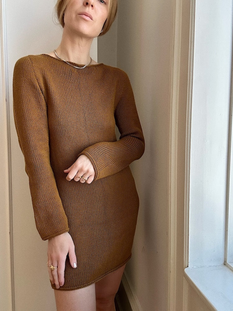 My Favourite Things Knitwear Dress No. 1 mit Pure Silk von Knitting for Olive 6
