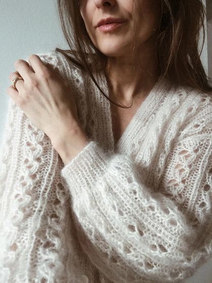 Cardigan No. 6 | delicate cardigan with Soft Silk Mohair from Knitting for Olive