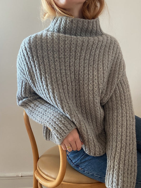 Kampsun nr 19 | oversize-palmikmuster Heavy Merino lõngast firmalt Knitting for Olive