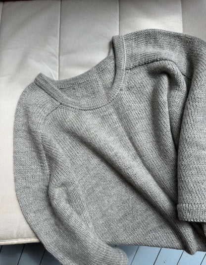 Tee No. 1 | luxuriöses Shirt mit Sattelschultern aus Wild & Soft und Cashmere Lace von Gepard Garn