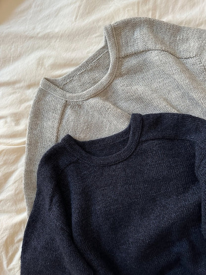 Tee No. 1 | luxuriöses Shirt mit Sattelschultern aus Wild & Soft und Cashmere Lace von Gepard Garn