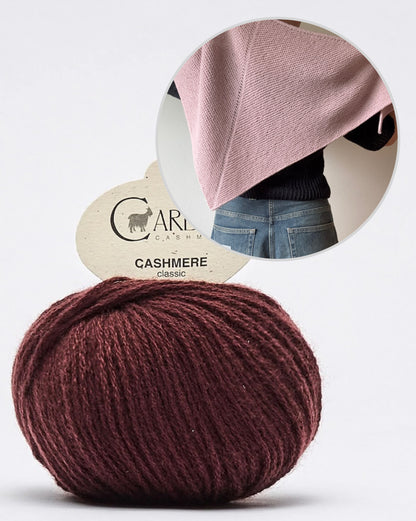 Mysa šalle | no Cardiff Classic Cashmere ar bezmaksas instrukciju