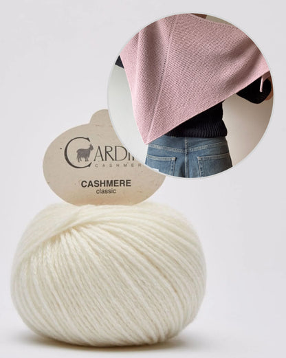 Mysa šalle | no Cardiff Classic Cashmere ar bezmaksas instrukciju