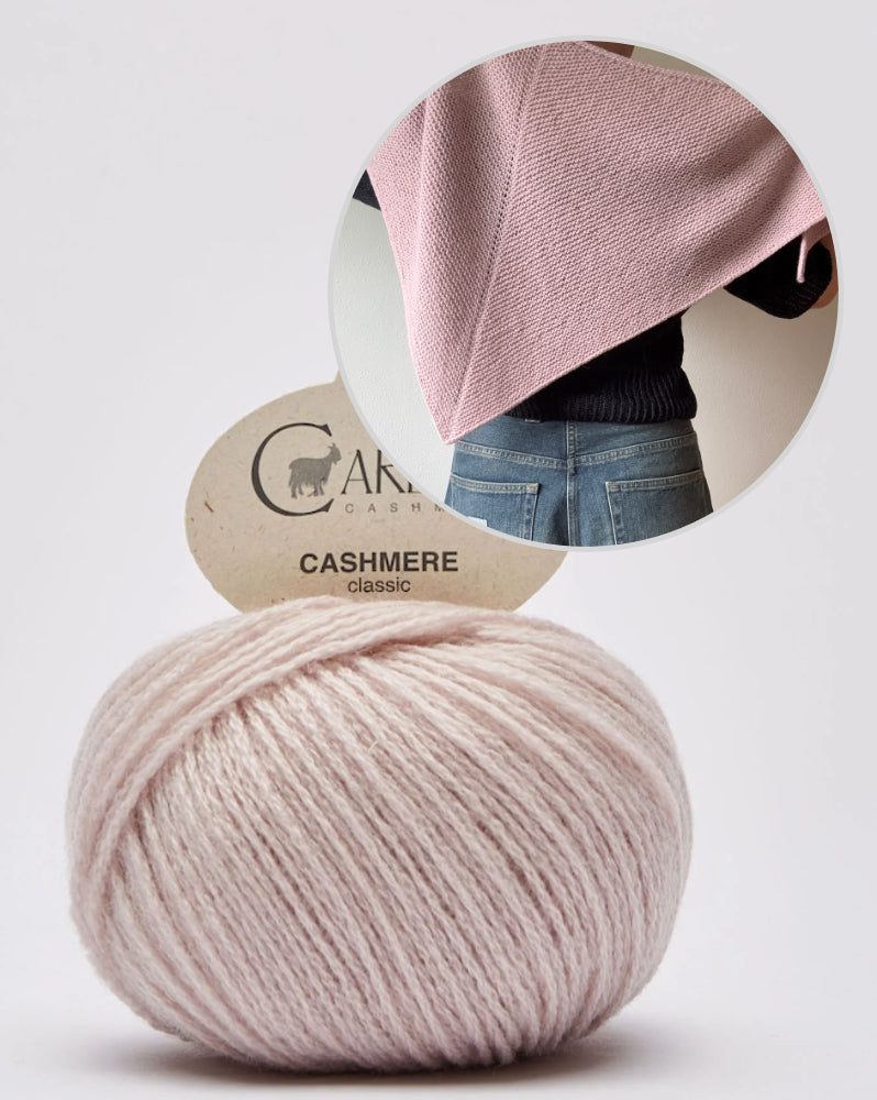 Mysa šalle | no Cardiff Classic Cashmere ar bezmaksas instrukciju