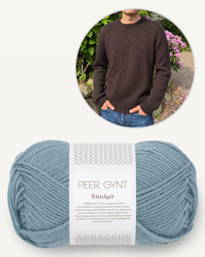 Niels Sweater Herre | klassisk fra Peer Gynt af Sandnes Garn