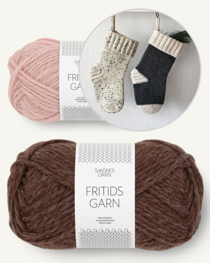 Nikolaus Stocking | festive from Fritidsgarn by Sandnes Garn