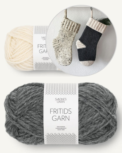 Nikolaus Stocking | festive from Fritidsgarn by Sandnes Garn