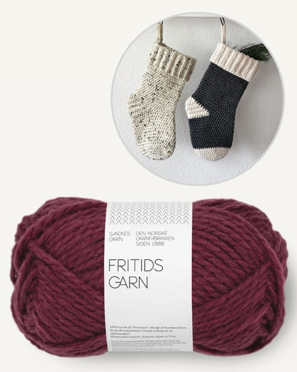 Nikolaus Stocking | festive from Fritidsgarn by Sandnes Garn
