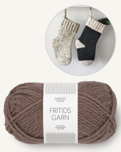 Nikolaus Stocking | festive from Fritidsgarn by Sandnes Garn