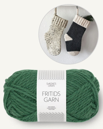 Nikolaus Stocking | festive from Fritidsgarn by Sandnes Garn
