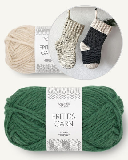 Nikolaus Stocking | festive from Fritidsgarn by Sandnes Garn