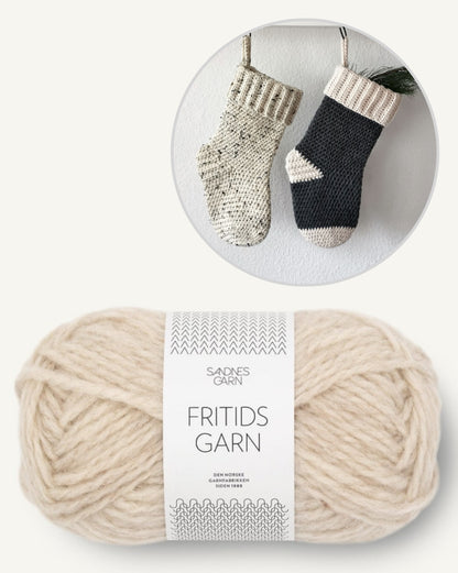 Nikolaus Stocking | festive from Fritidsgarn by Sandnes Garn