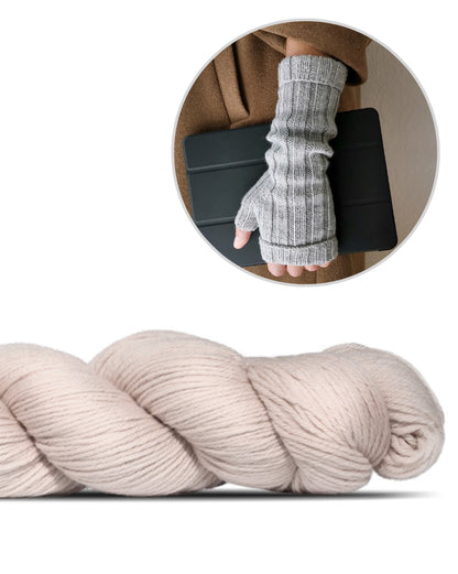 Mitaines Nola - Mérinos | simples et belles en Cheeky Merino Joy de Rosy Green Wool