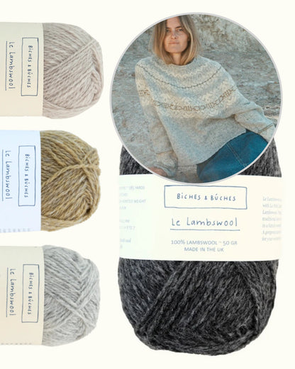 Norra mägikampsun | klassikaline muster Biches & Bûchesi Le Lambswool’ist