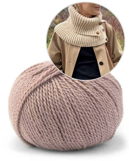 PetiteKnit November Neck mit Tibetan von Pascuali 9