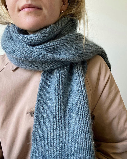 Iben Scarf | auch für Anfänger aus Peer Gynt und Tynn Silk Mohair von Sandnes Garn