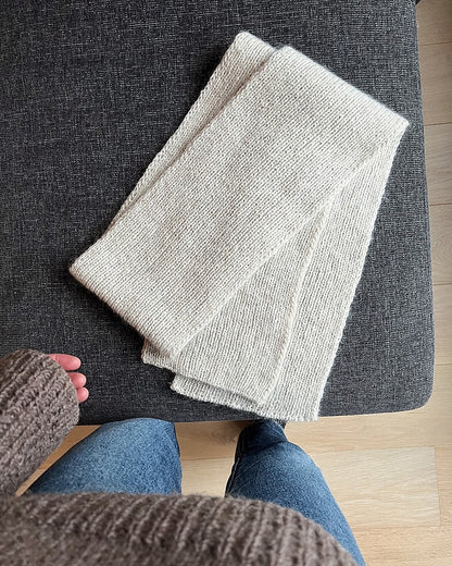 Iben Scarf | auch für Anfänger aus Peer Gynt und Tynn Silk Mohair von Sandnes Garn