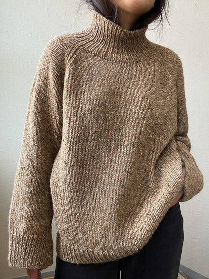 Novemberknits Rue Sweater mit Fritidsgarn von Sandnes Garn 4