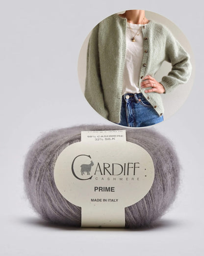 Novice Cardigan - Cashmere Edition | extrêmement doux en Prime de Cardiff Cashmere