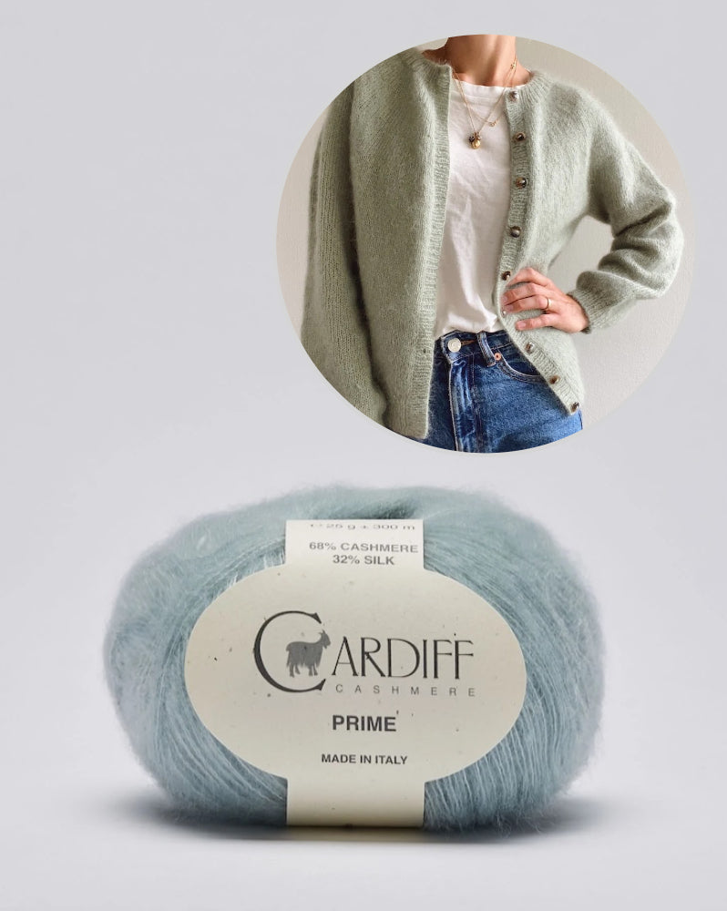 Novice Cardigan - Cashmere Edition | extrêmement doux en Prime de Cardiff Cashmere