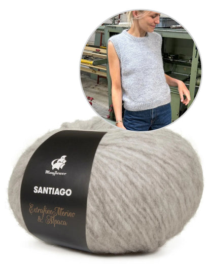 Novice Slipover | simple fil et ultra-doux avec Santiago de Mayflower Denmark