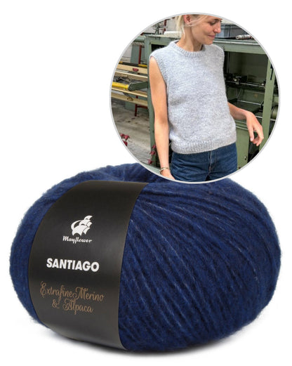 Novice Slipover | simple fil et ultra-doux avec Santiago de Mayflower Denmark