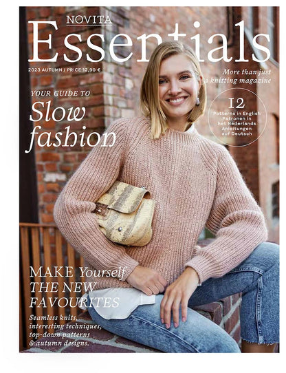 Camilla Sweater | klassisch schöner V-Ausschnittpullover mit Merino 4-ply und Tuuli von Novita