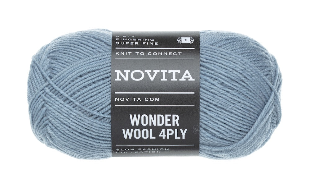 Novita Wonder Wool 4-ply Farbe wasser 120