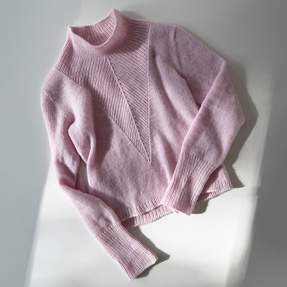 Arrow blūze | ļoti glaimojoša un mīksta, izgatavota no Pascuali Cashmere 6/28