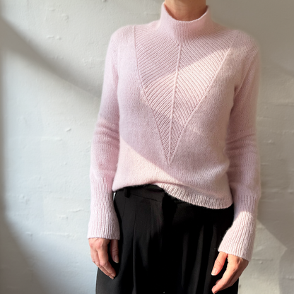 Arrow blūze | ļoti glaimojoša un mīksta, izgatavota no Pascuali Cashmere 6/28