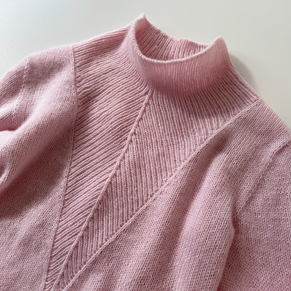 Arrow blūze | ļoti glaimojoša un mīksta, izgatavota no Pascuali Cashmere 6/28