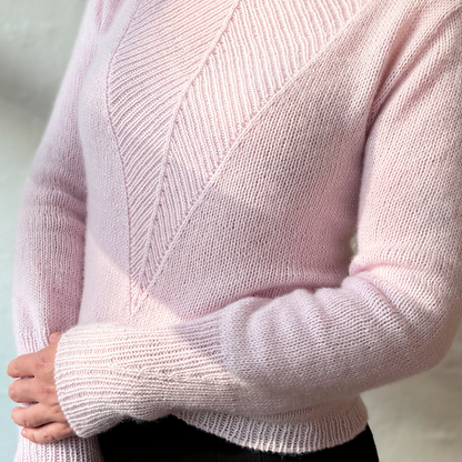Arrow blūze | ļoti glaimojoša un mīksta, izgatavota no Pascuali Cashmere 6/28