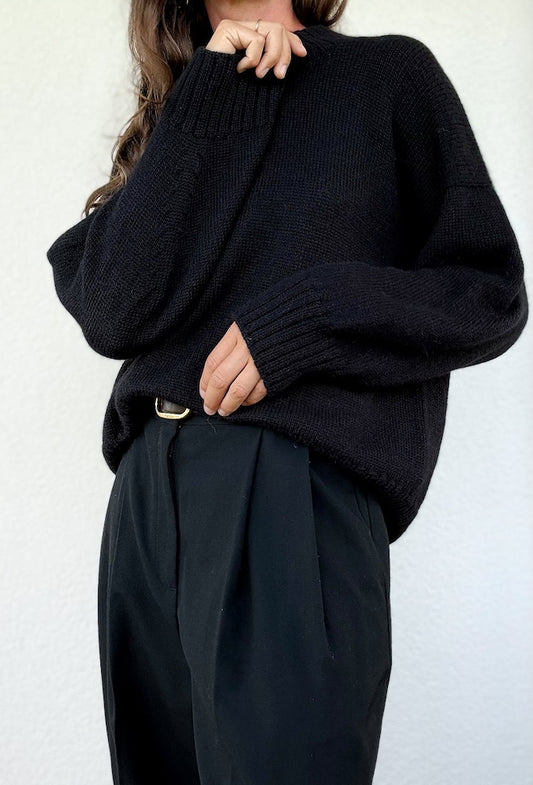 Refined Shoulder Sweater | vaba ja elegantne kampsun lõngast Lovely Merino Treat tootjalt Rosy Green Wool
