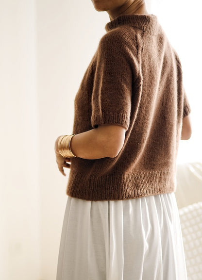 Olivia Slipover | With fine cables from Prime by Cardiff Cashmere