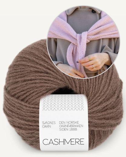 One More Row Scarf | super einfach aus Cashmere von Sandnes Garn