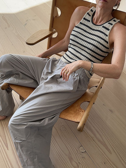 Lined Loop Top | bezaubernde Streifen aus Wild & Soft von Gepard Garn
