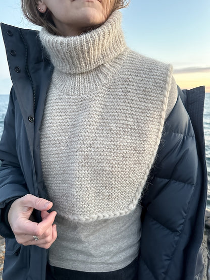 Autumn Tales Cowl | simple et chaud en Plötulopi de Lopi Island et Tynn Silk Mohair de Sandnes
