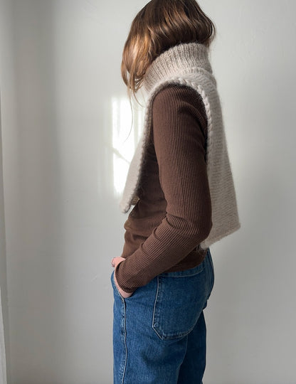 Autumn Tales Cowl | simple et chaud en Plötulopi de Lopi Island et Tynn Silk Mohair de Sandnes