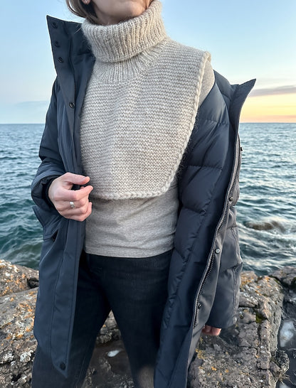 Autumn Tales Cowl | simple et chaud en Plötulopi de Lopi Island et Tynn Silk Mohair de Sandnes