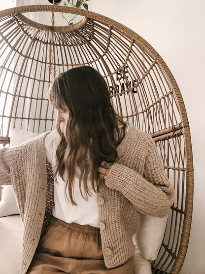 Seasons Cardigan | un classique indémodable en Alpakka Ull de Sandnes Garn