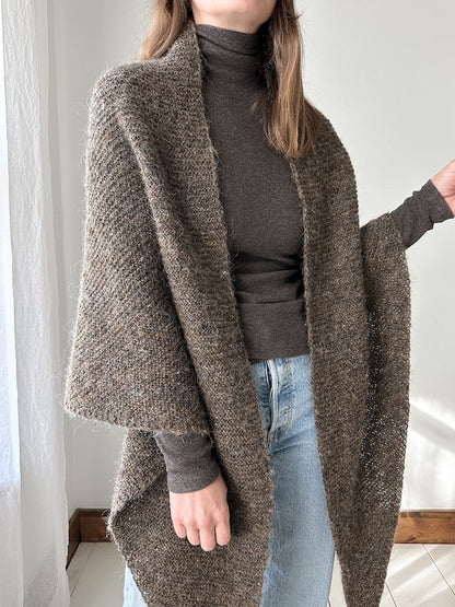 Winter Tales Blanket Shawl | grand châle léger en Plötulopi de Lopi Island