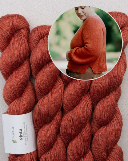 Pull Pamata | une coupe parfaite en fil Pinta de Pascuali